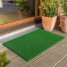 Zerbino antiscivolo, tappetino resistente, 37 x 68 cm, per esterni, zerbino con setole sottili